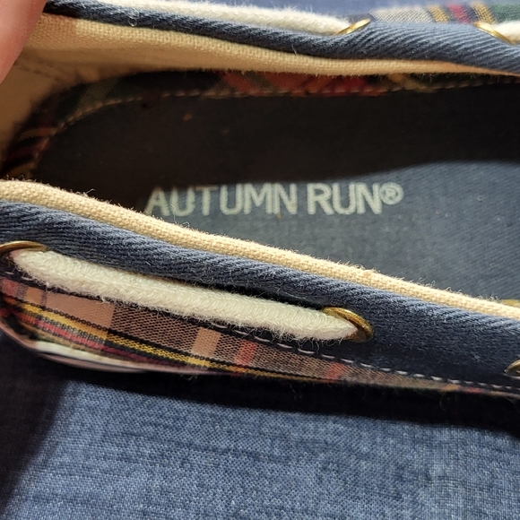 Autumn Run Plaid textile slide on shoe from Academy - Picture 4 of 6